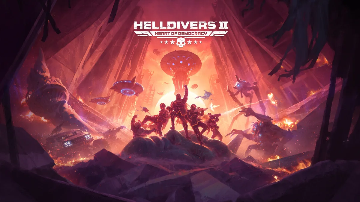 Digital Steam code card for Helldivers 2 PC game US region