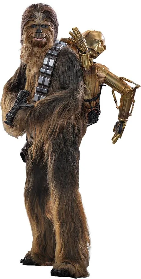 Hot Toys Hot Toys MMS766 Star Wars Empire Strikes Back Chewbacca Disassembled C-3PO action figure — product photo