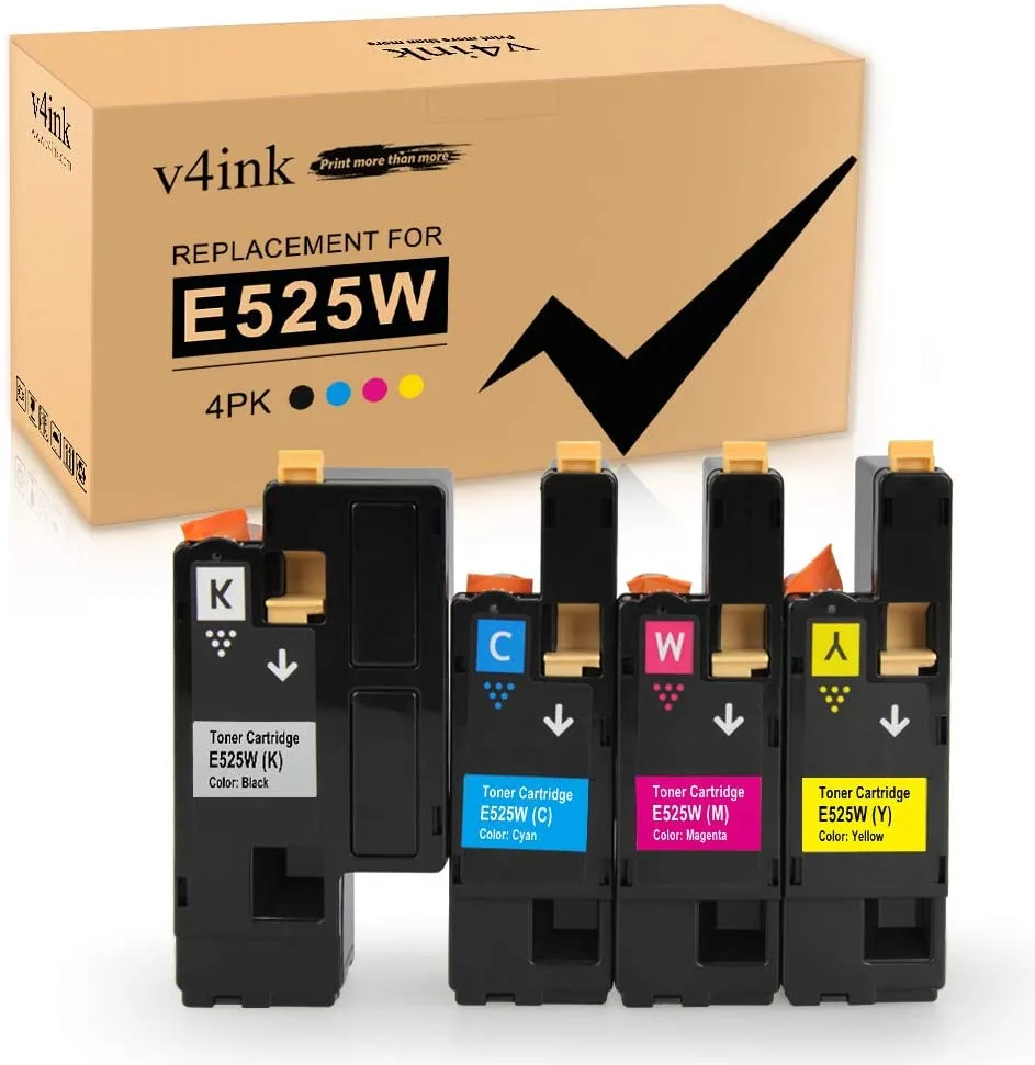 V4ink V4ink E525W toner cartridge 4-pack KCMY 2000/1400 pages — product photo