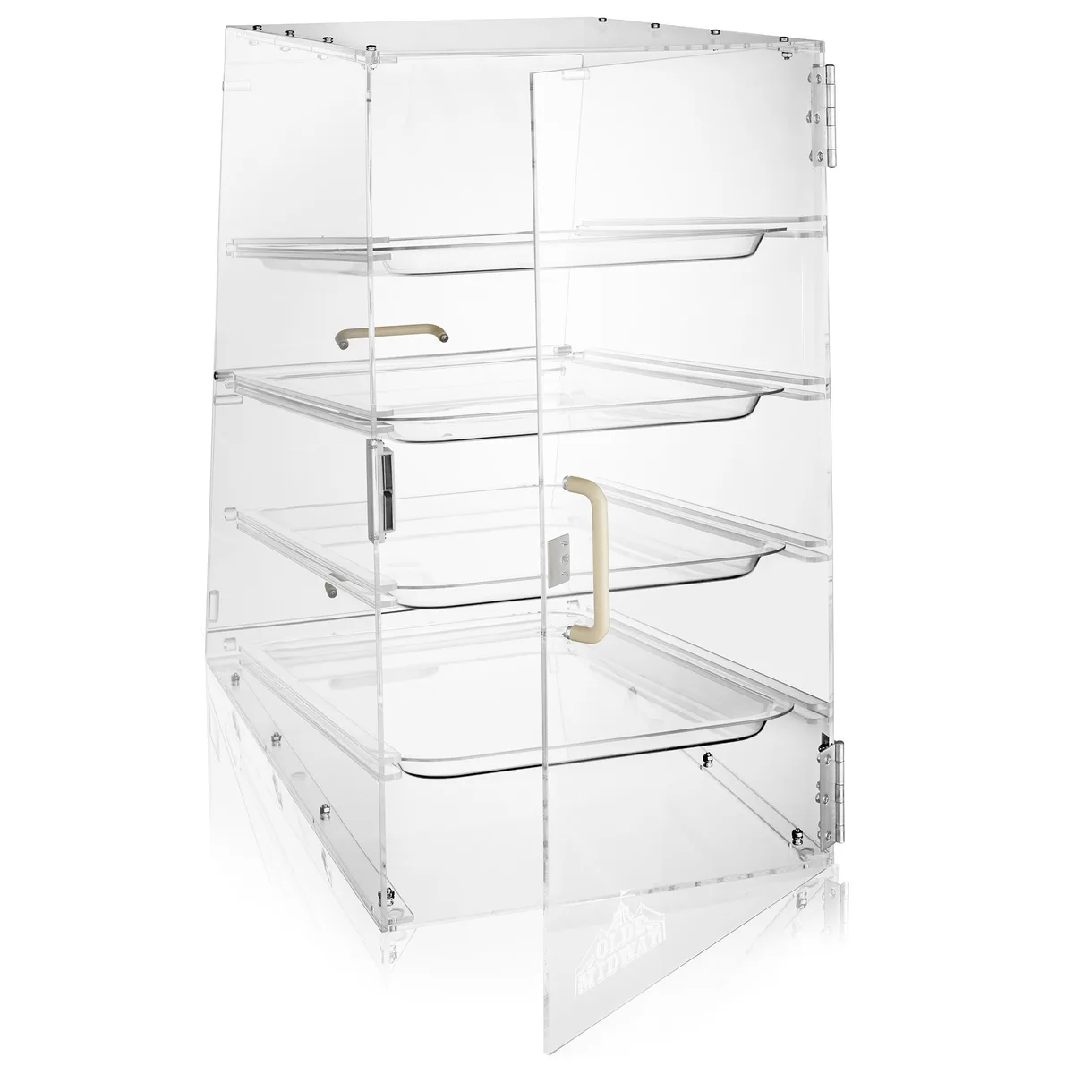 Olde Midway Olde Midway 4-Tier Pastry Display Case Clear Acrylic — product photo