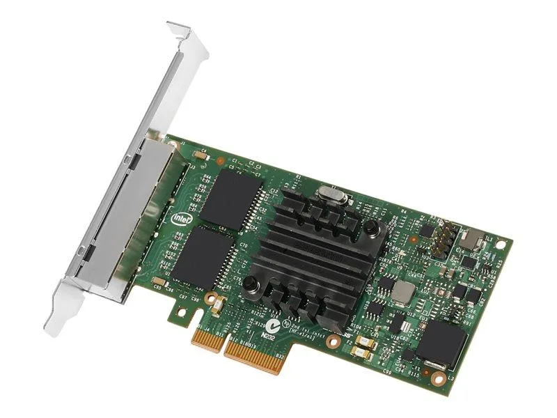 Intel Intel I350T4V2BLK network card PCIe 2.1 x4 low profile 1000Base-T x4 — product photo