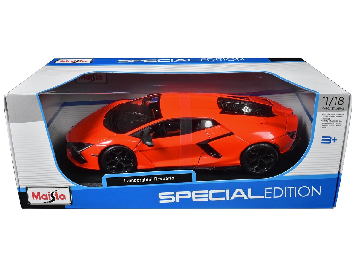 Maisto Maisto Lamborghini Revuelto Orange Special Edition 1/18 Diecast Car — product photo