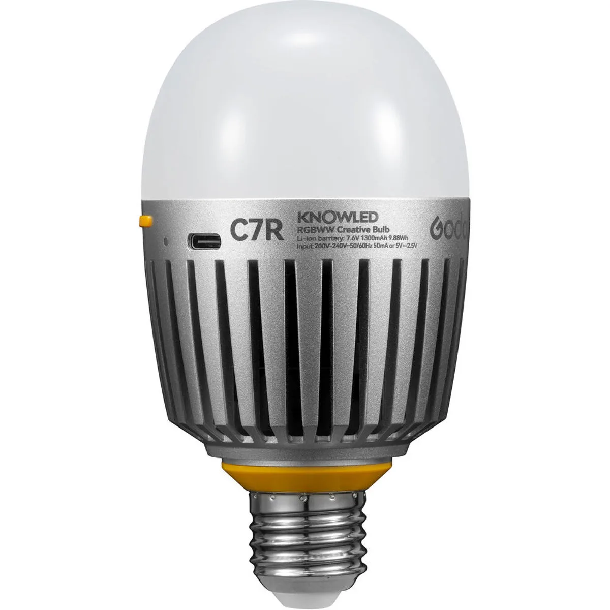 Godox Photo Equipment Co. Ltd Godox C7R KNOWLED RGBWW Creative Bulb Light studio — product photo