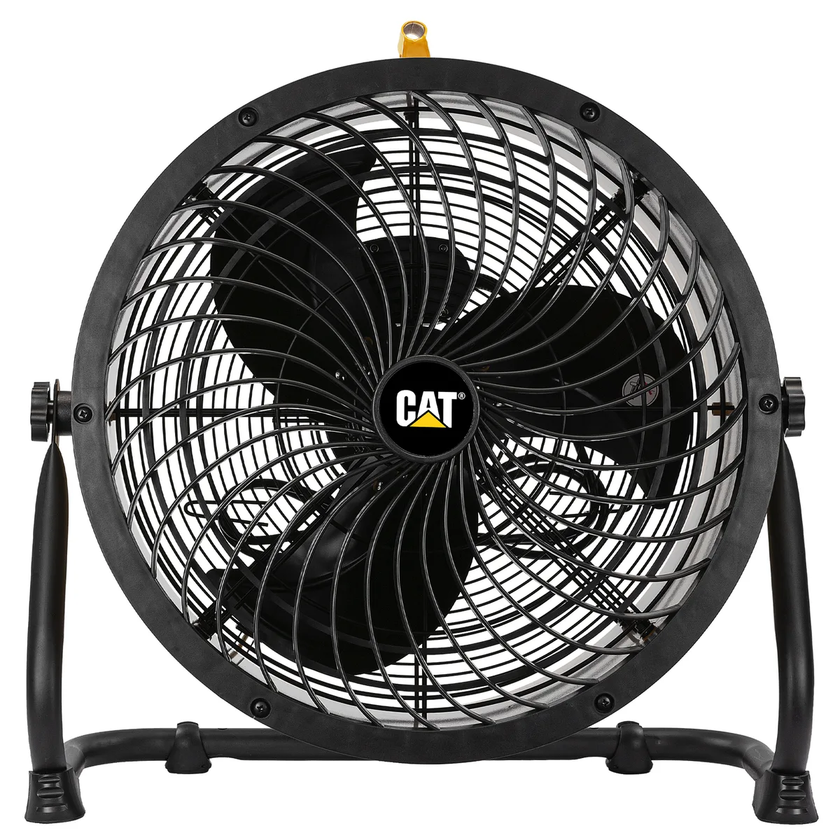 Caterpillar Caterpillar CF-HVD-18AC-YW 18" High-Velocity Drum Fan 3400 CFM 4-Speed 360° Yellow — product photo