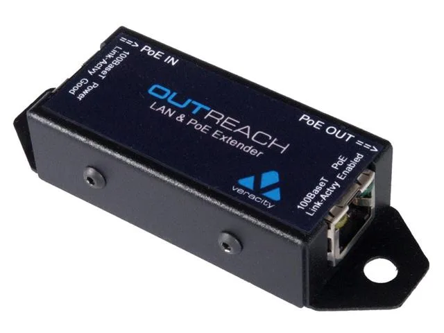 Computar Ganz VOR-OR PoE extender unit 100m range