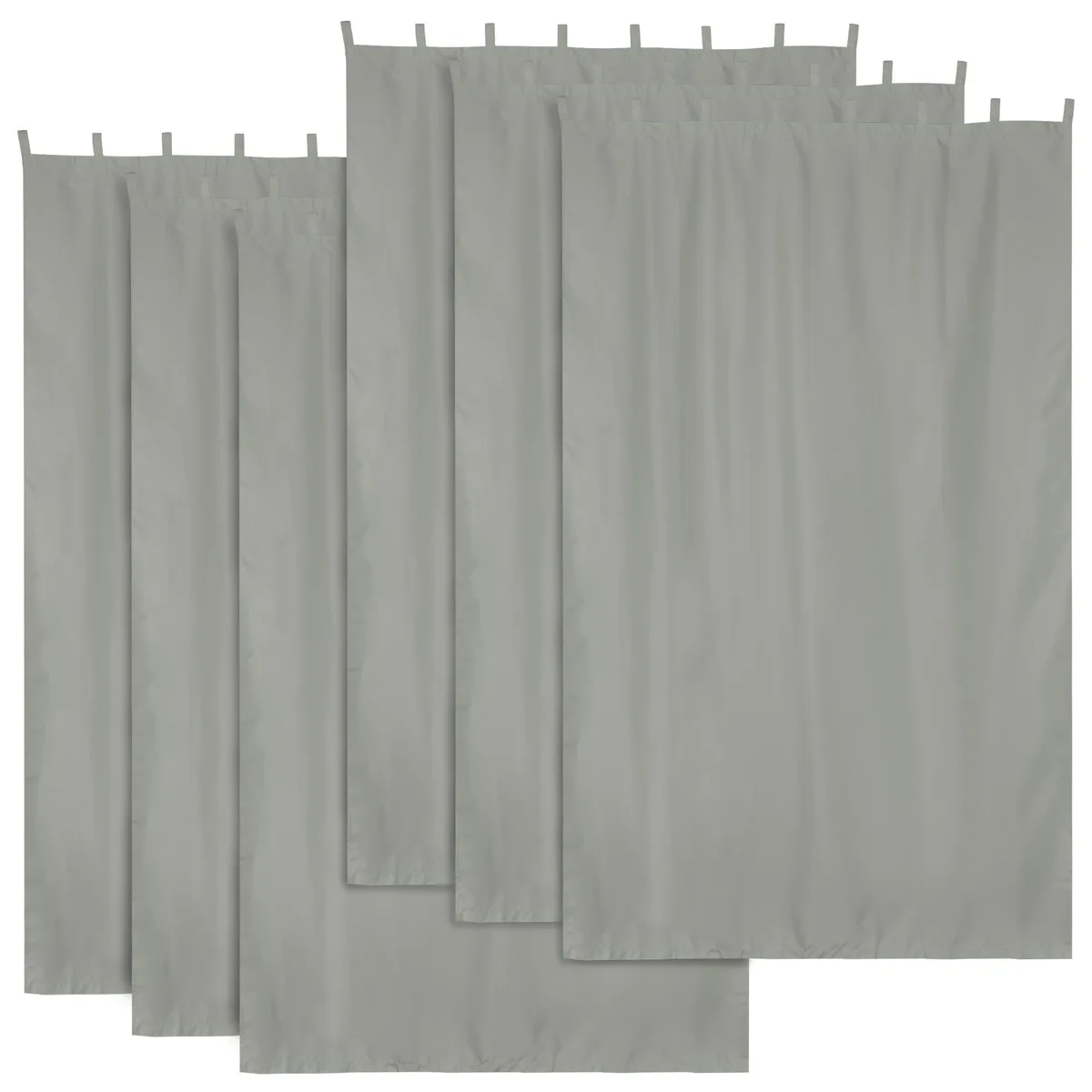 Yescom USA, Inc. Yescom USA, Inc. 54"x96" Outdoor Curtain Tab Top Drape UV30+ 6 Pack — product photo