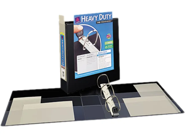 Avery Avery 79692 Nonstick Heavy-Duty EZD View Binder 2" Black — product photo