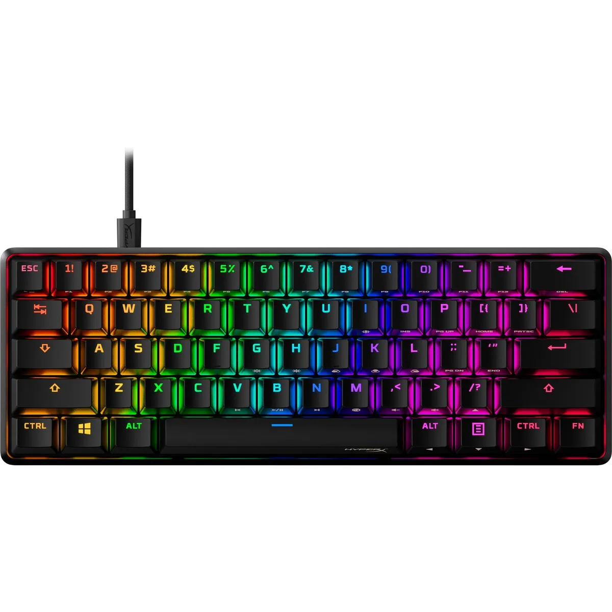 HyperX HyperX Alloy Origins 60 Mechanical Gaming Keyboard 4P5N4AA Red Switches — product photo
