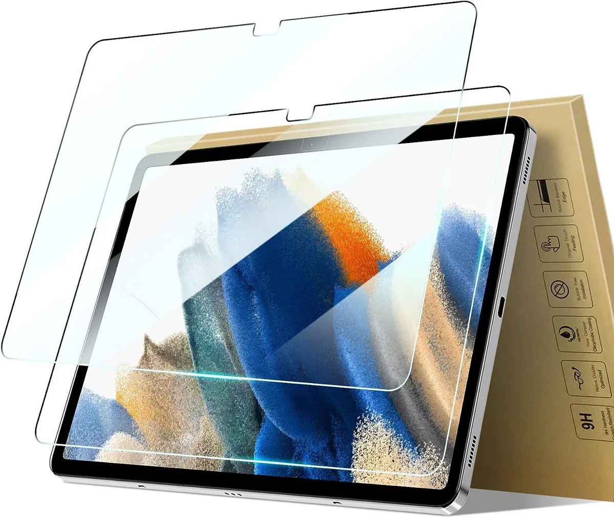 Werleo Werleo SM-X200/X205/X207 Tempered Glass Screen Protector Accessory — product photo