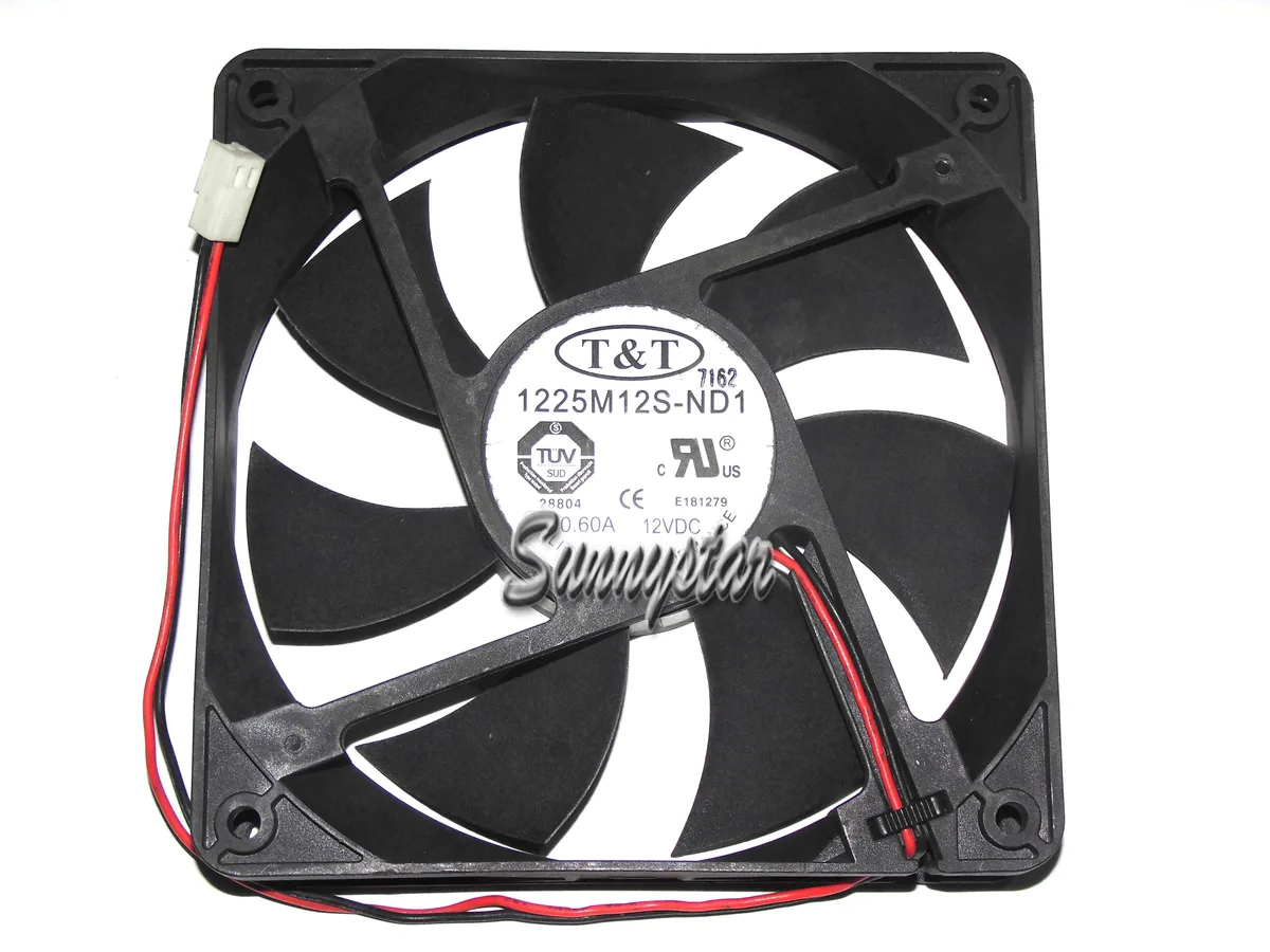 OEM Industries OEM Industries 120×25 mm 12V .6 A 2-pin fan — product photo