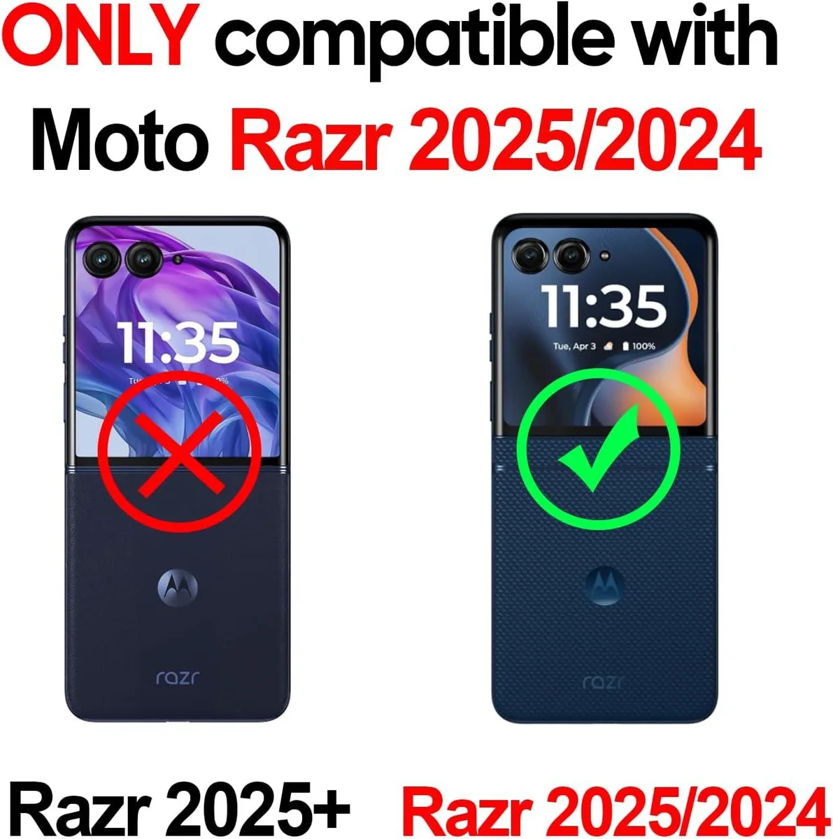Transcend Transcend Case for Moto Razr 2024 2025 2026 Blue — product photo