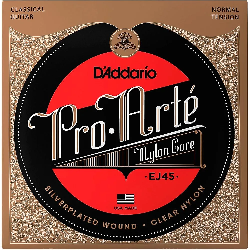 D'Addario D'Addario EJ45 Pro-Arte Classical Guitar Strings Normal Clear Nylon — product photo