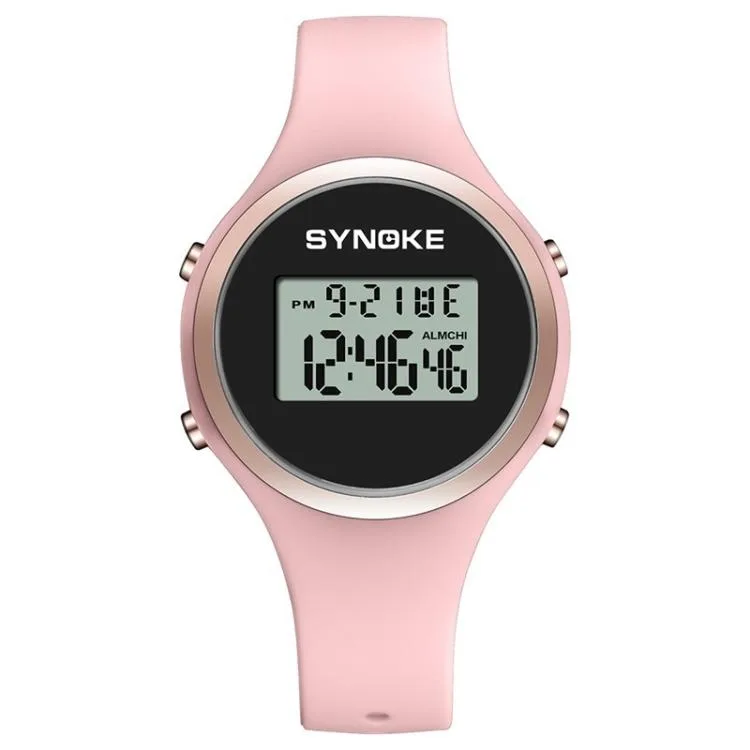 allentian allentian 9108 Electronic Watch Pink Silicone Strap 38 mm 50 m — product photo