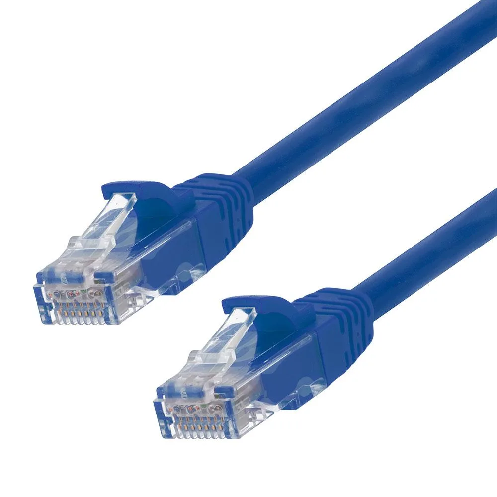 NavePoint NavePoint CAT6A UTP 24AWG 10 Ft 10 pack Blue network ethernet cable — product photo