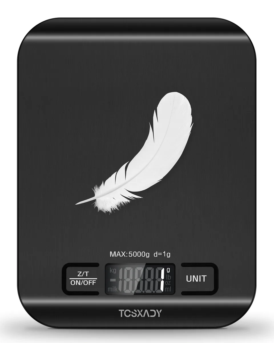 Tcsxady 02 11lb Digital Scale 12 pack Black — product photo
