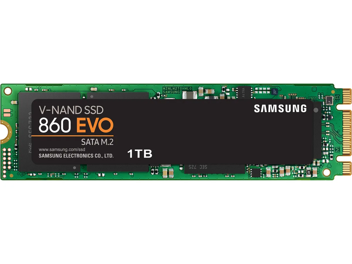 SAMSUNG SAMSUNG 860 EVO M.2 2280 1TB SATA internal SSD MZ-N6E1T0BW — fotografie produktu