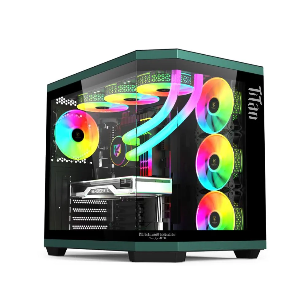 KINGSMAN GAMING KINGSMAN GAMING TiTan-Black PC case — product photo