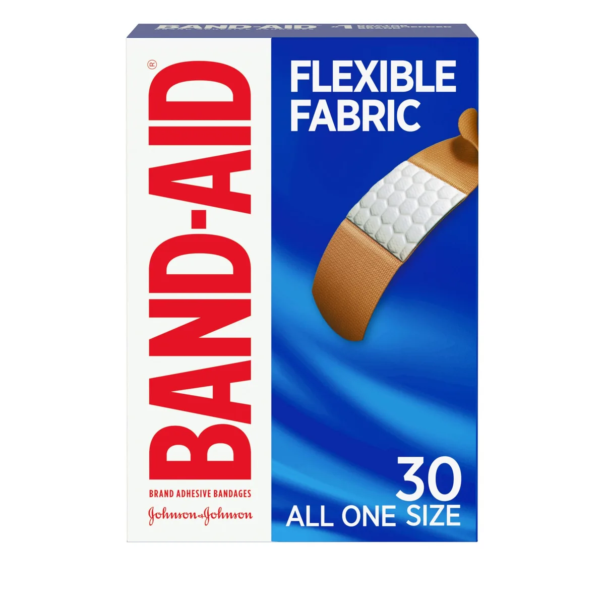  Band-Aid 1004431 Flexible Fabric Adhesive Bandages 30 Count — product photo