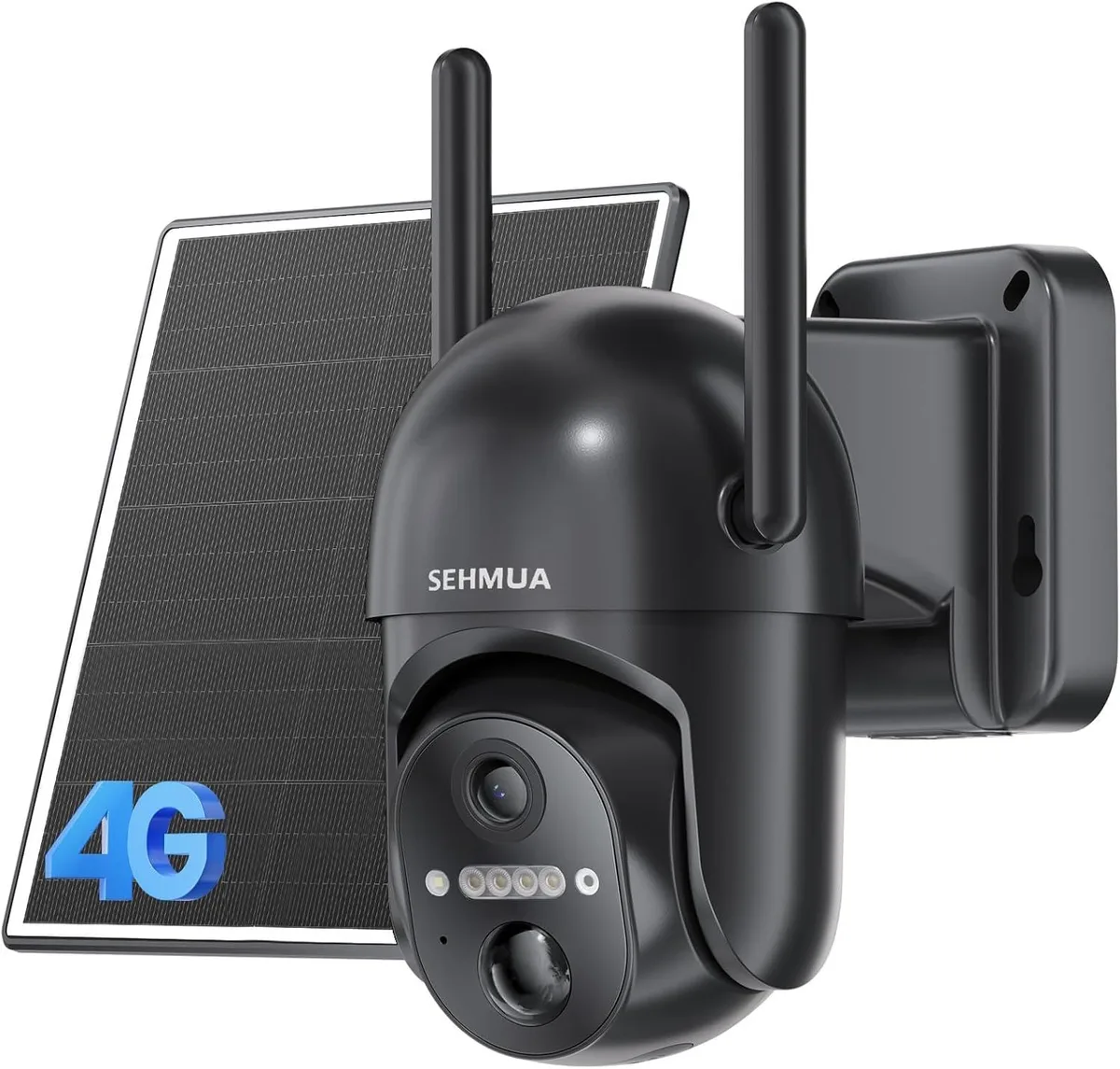  Clover S40 4G LTE Solar Wireless Surveillance 2K 360° 10400mAh IP65 — product photo