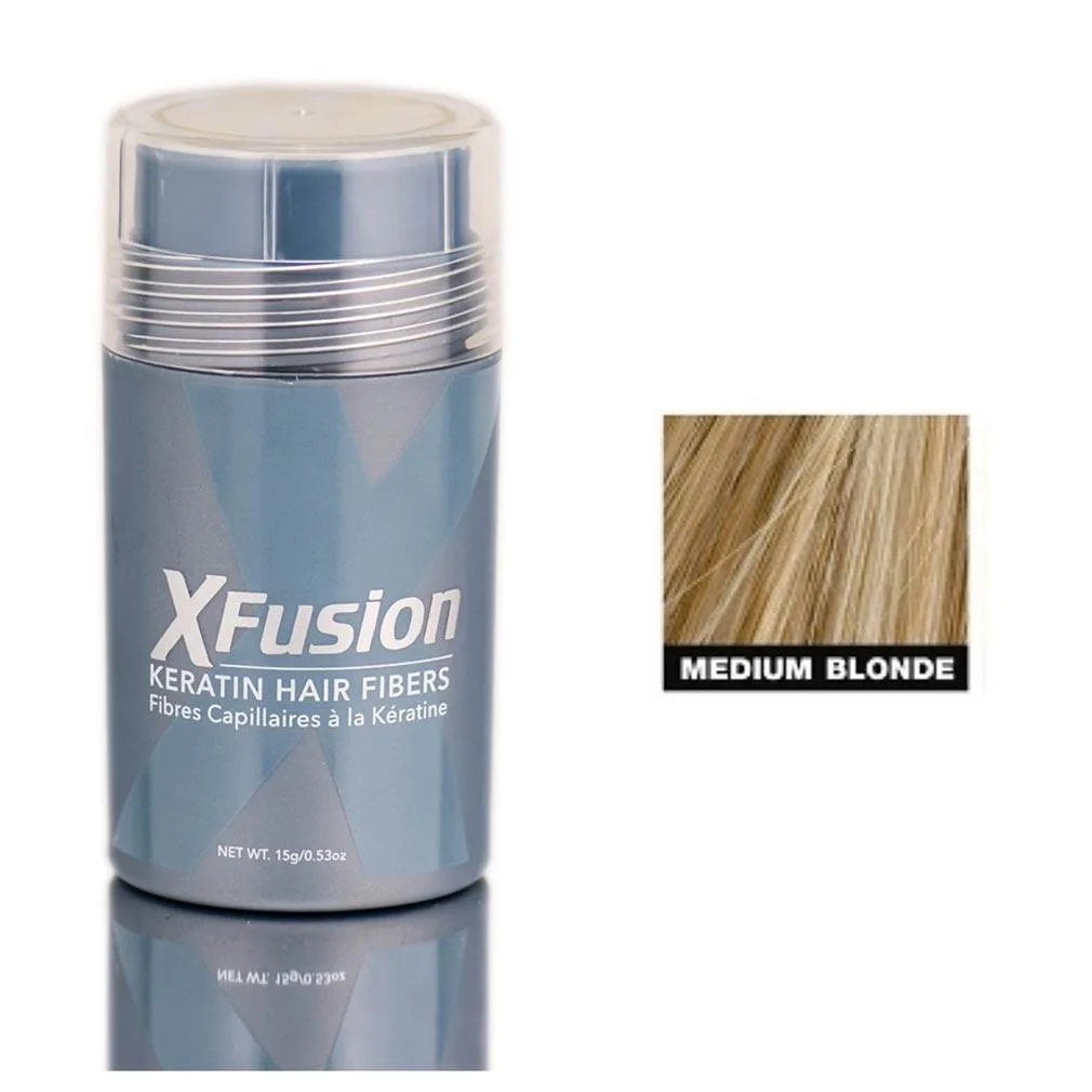 XFusion XFusion Keratin Hair Fibers Medium Blonde 15ml Hair Care — product photo