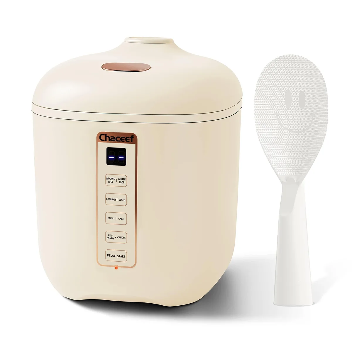  CHACEEF FB1201 1.2L Rice Cooker 200W 110V Beige — product photo