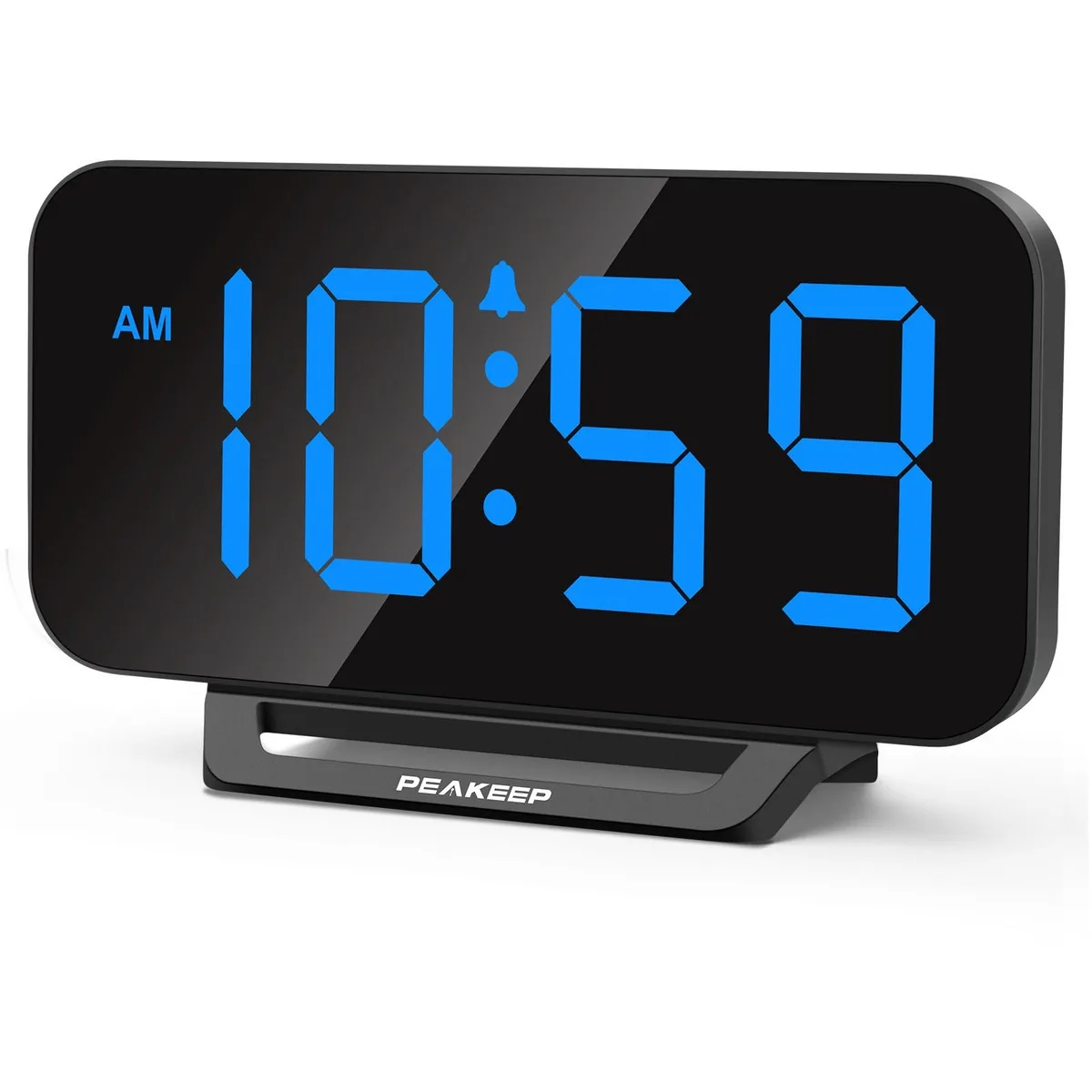  Peakeep Digital Alarm Clock Loud Battery Backup 55-100 dB — product photo