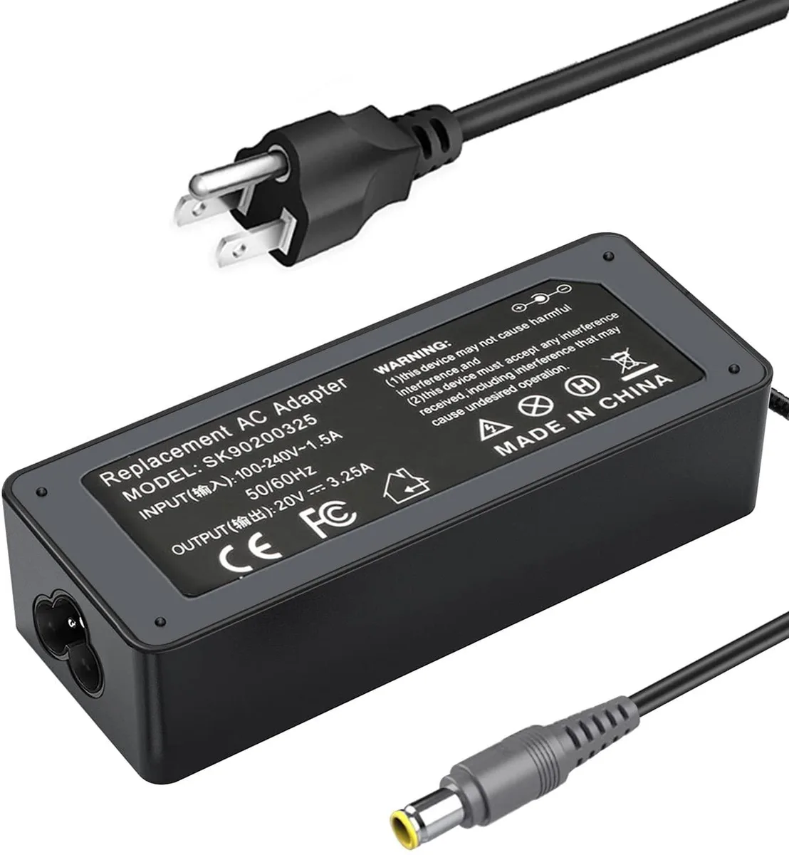 myVolts myVolts 65W Lenovo AC Adapter 7.9*5.5mm — product photo