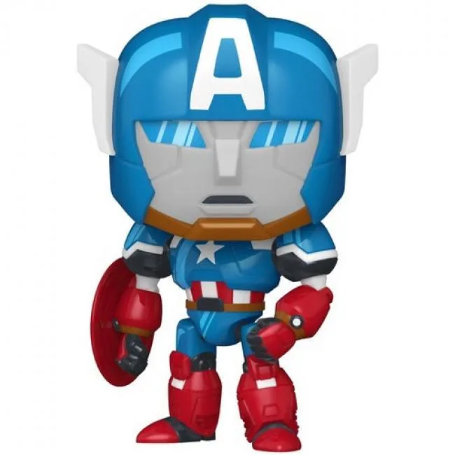 Funko Funko 86653 POP! Marvel What If Captain America Mech action figure — product photo