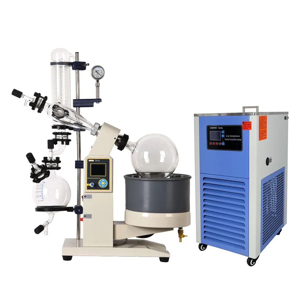 HNZXIB HNZXIB R1005 5L Rotary Evaporator 110V with -20°C Chiller — product photo