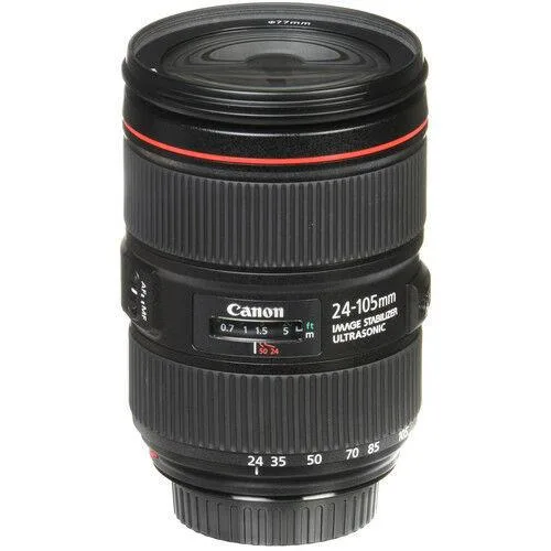 Canon Canon EF 24-105mm f/4L IS II USM camera lens — product photo