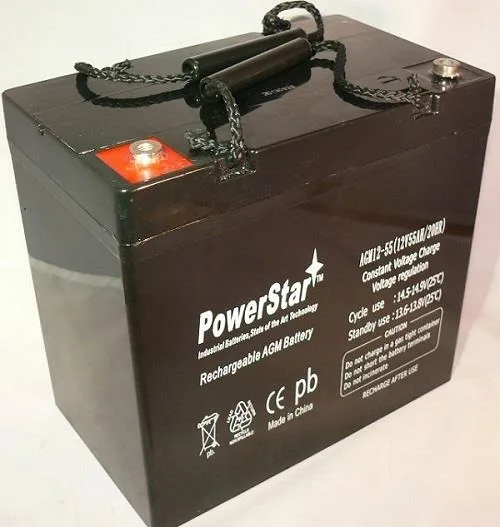 BatteryJack inc. BatteryJack inc. 12 Volt 55 AH UPS Replacement Battery AGM — product photo
