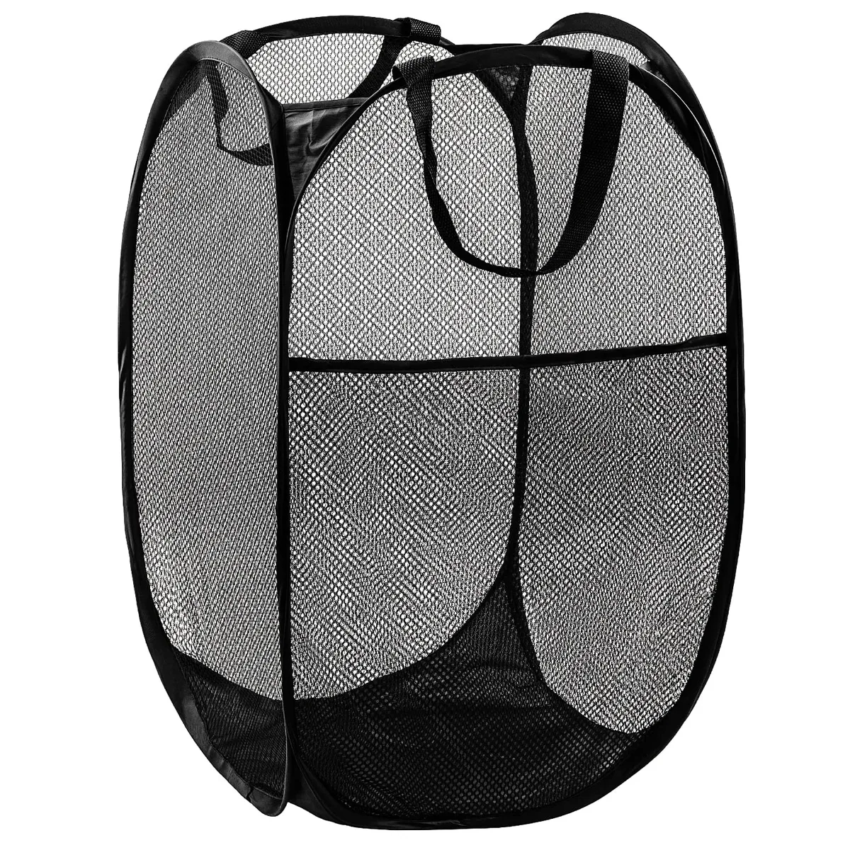 DUCOO Pop Up Laundry Hamper 70L Black — product photo