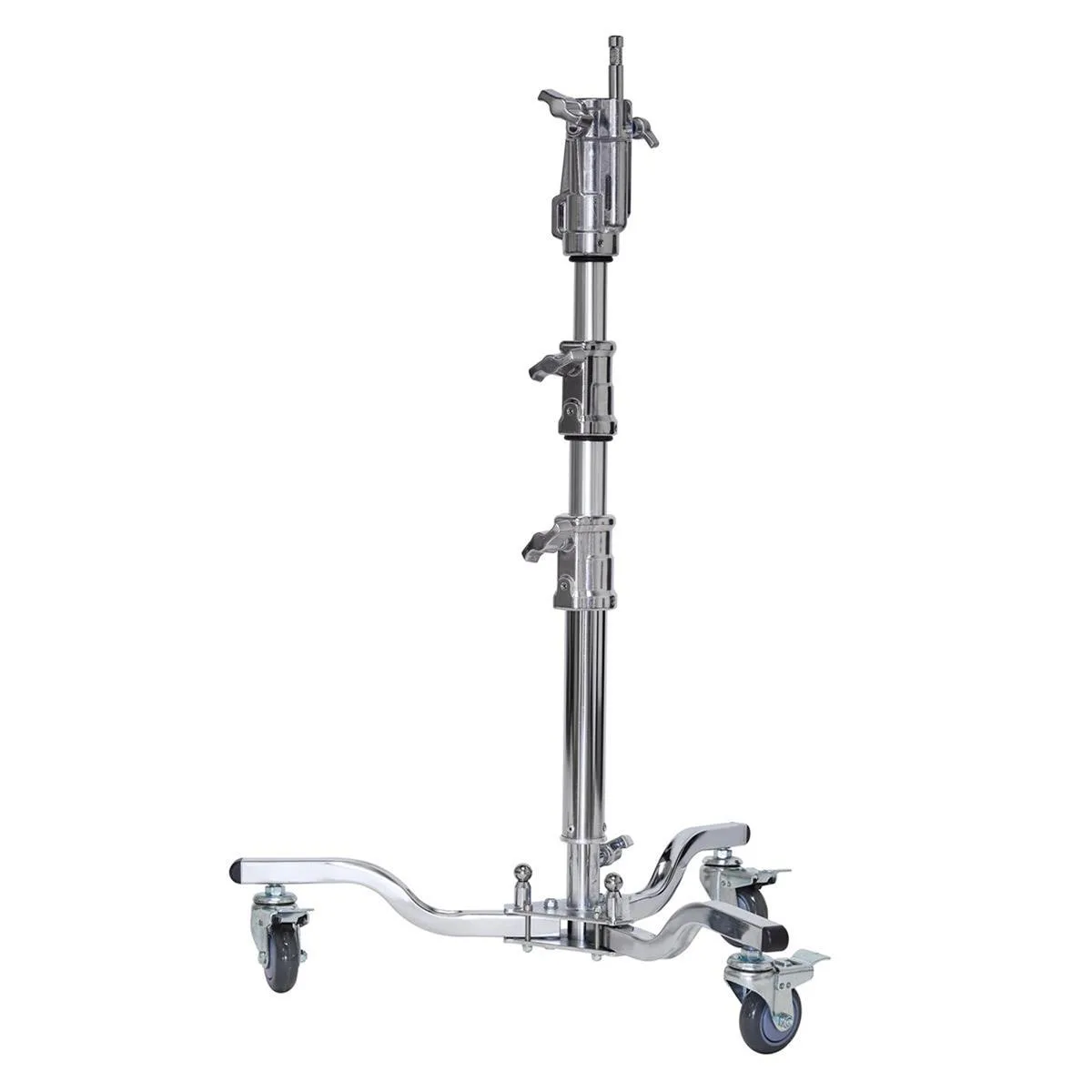 Flashpoint Brand Flashpoint Brand 3.8 ft Lowboy Steel Stand Low Rolling Base Combo Head — product photo