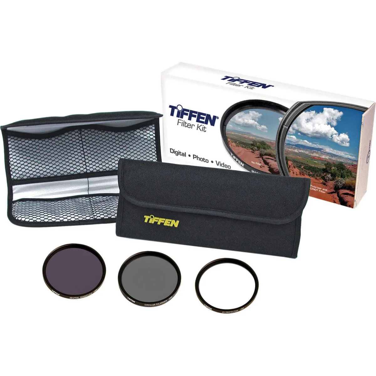 Tiffen Tiffen 46mm Digital Essentials Filter Kit camera accessory — product photo
