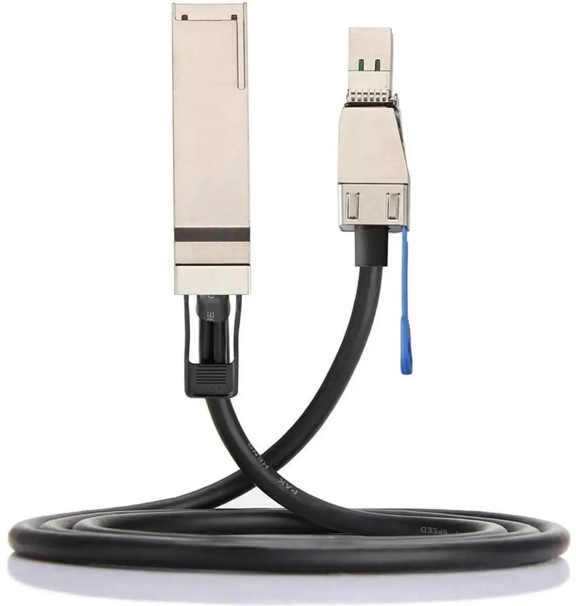 SMUGDESK SMUGDESK MiniSAS HD SFF8644 to QSFP 40G SFF8436 SAS cable 12Gbps 28AWG 10Ohm 3M — product photo
