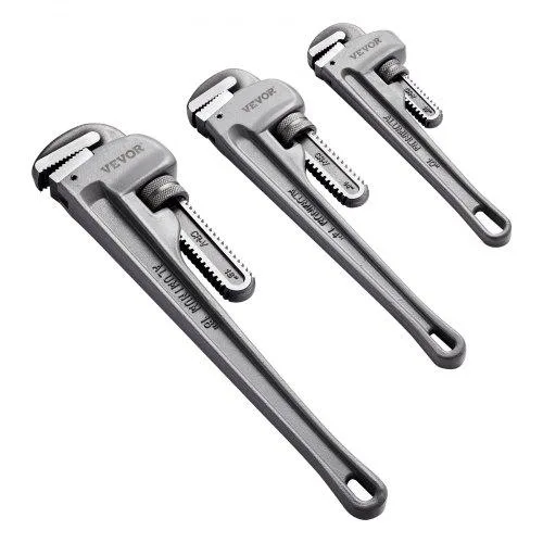 VEVOR VEVOR 3-Piece Pipe Wrench Set 10" 14" 18" Aluminum Specialty Appliance — product photo