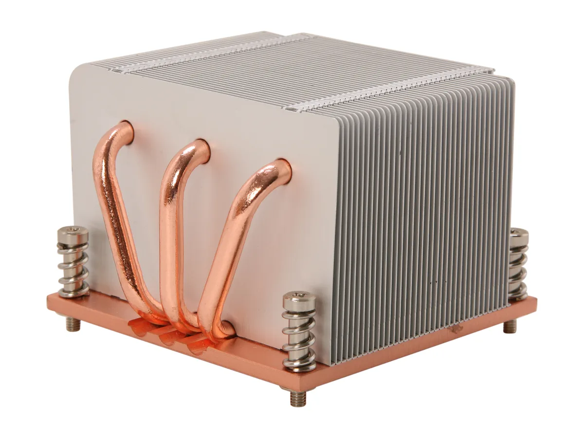 Dynatron Dynatron R8 CPU cooler LGA 2011 64 mm 3 heatpipes — product photo