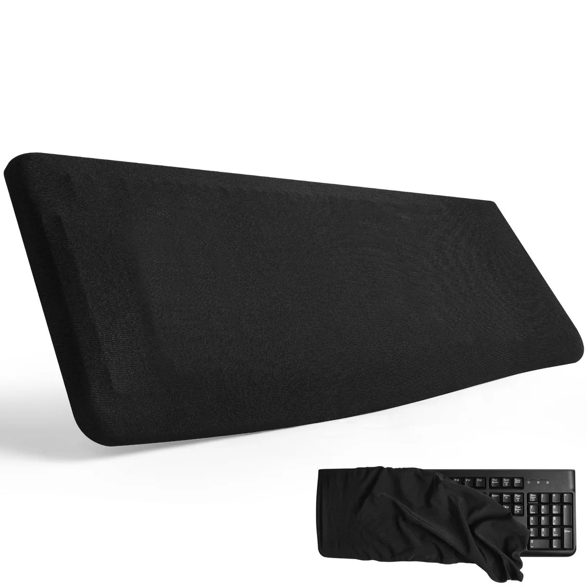  CaSZLUTION Keyboard Dust Cover Size M Black 14.9 x 5.9 in — product photo