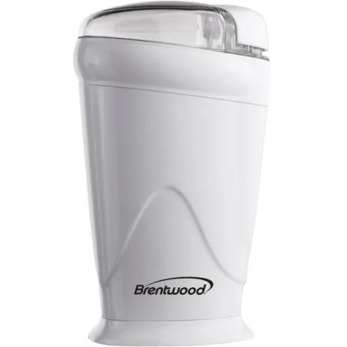 Brentwood Appliances Brentwood Appliances CG-152 Coffee Grinder, White — product photo