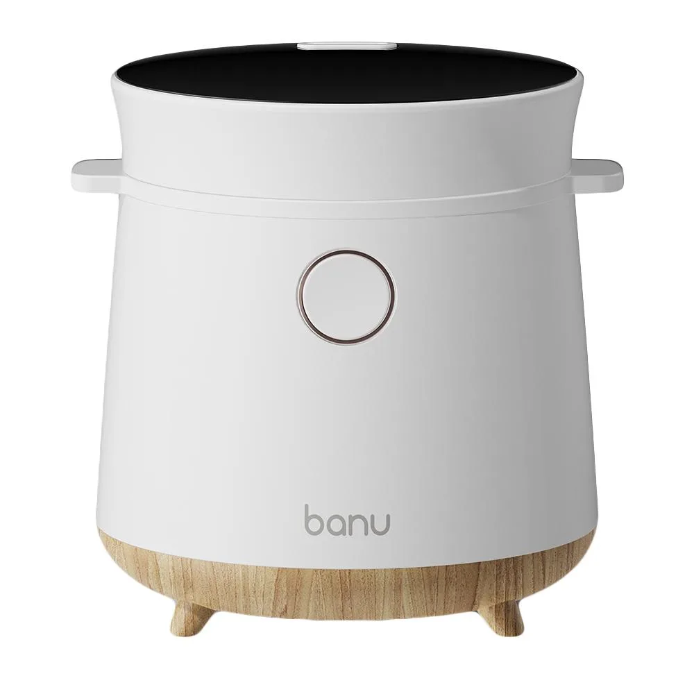 BANU BANU Mini Low Carb Rice Cooker 3 cups White — product photo