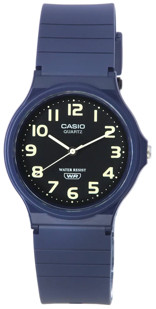 CASIO CASIO MQ-24UC-2B Men's Analog Watch Black Dial Resin 34.90 mm — product photo