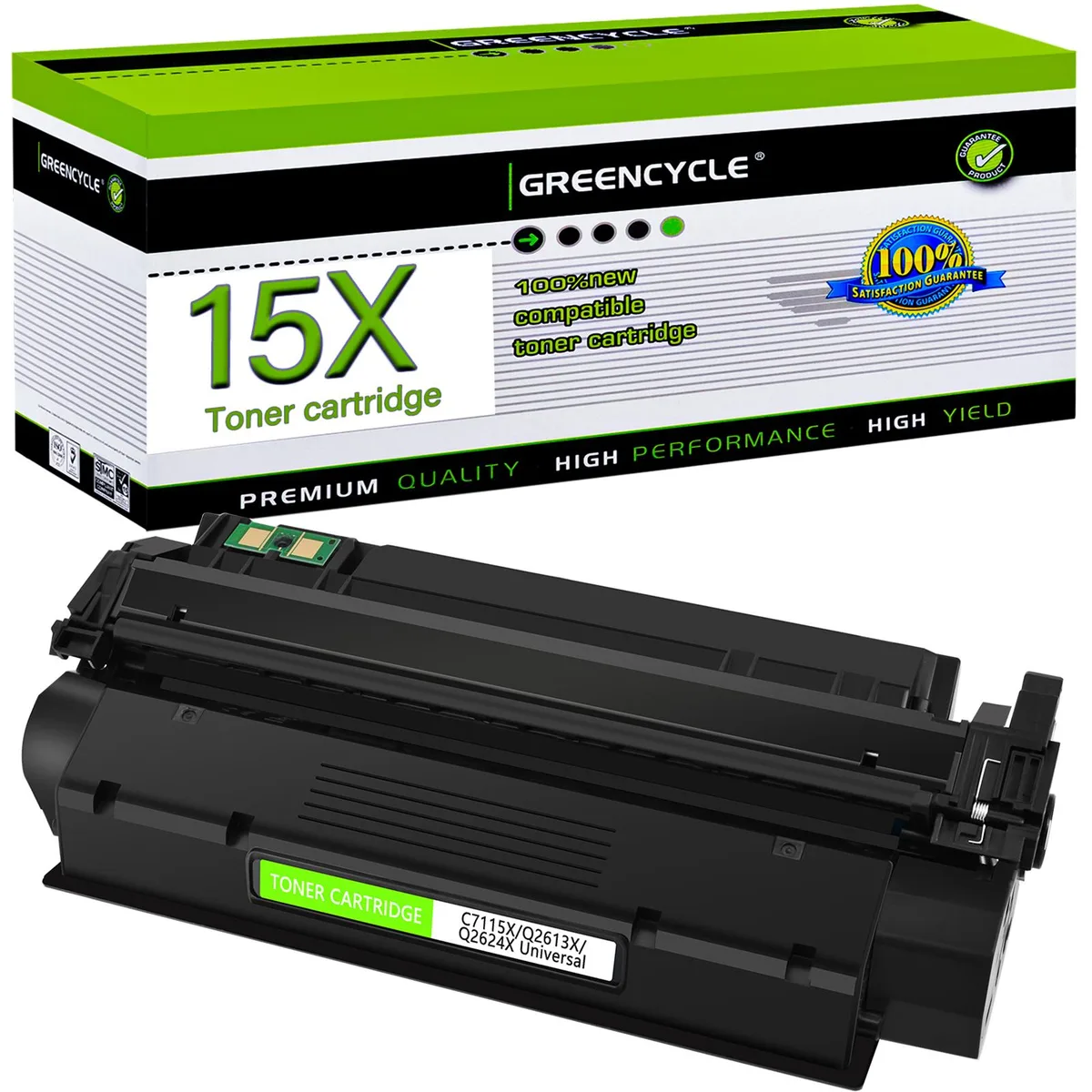 GREENCYCLE GREENCYCLE C7115X Toner Cartridge Black 4000 Pages — product photo