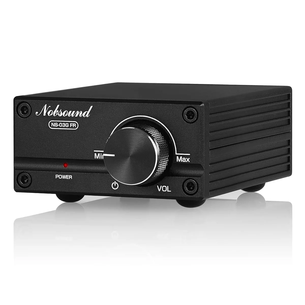 LORDWORLD LORDWORLD NS-03G 100W Mono Amplifier Black streaming audio — product photo