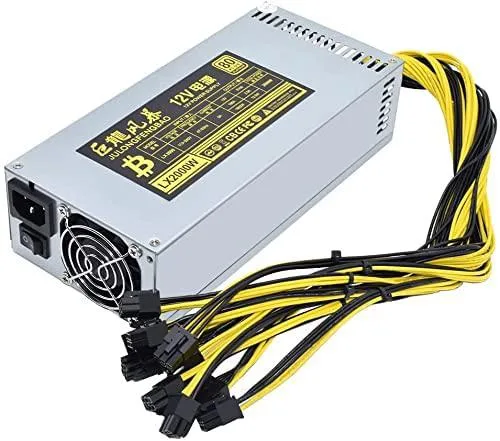 myVolts myVolts Mining Power Supply 2000W 10×6PIN 8 GPU — product photo