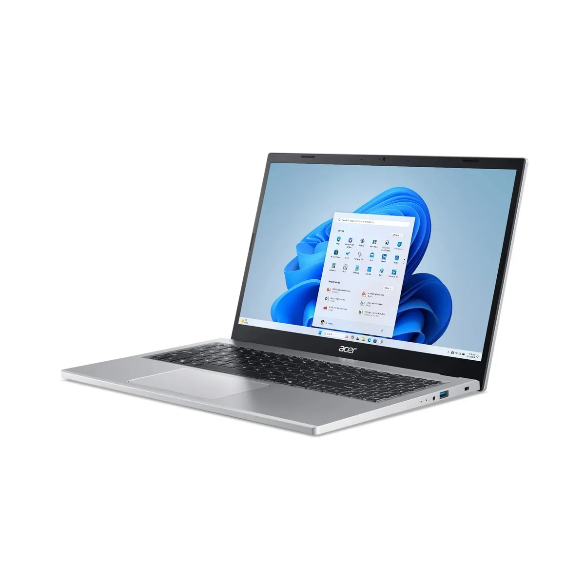 Acer America Acer Aspire Go 15.6" Touch Laptop Ryzen 5 7520U 8GB 512GB Pure Silver — product photo