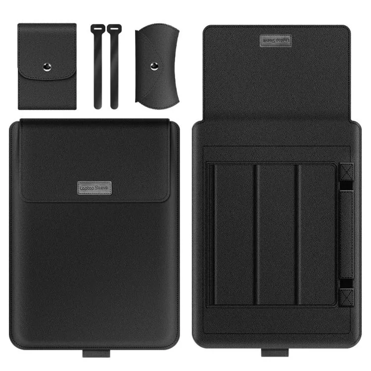 allentian allentian 4-in-1 Laptop Liner Bag Bracket 13/14 inch Black — product photo