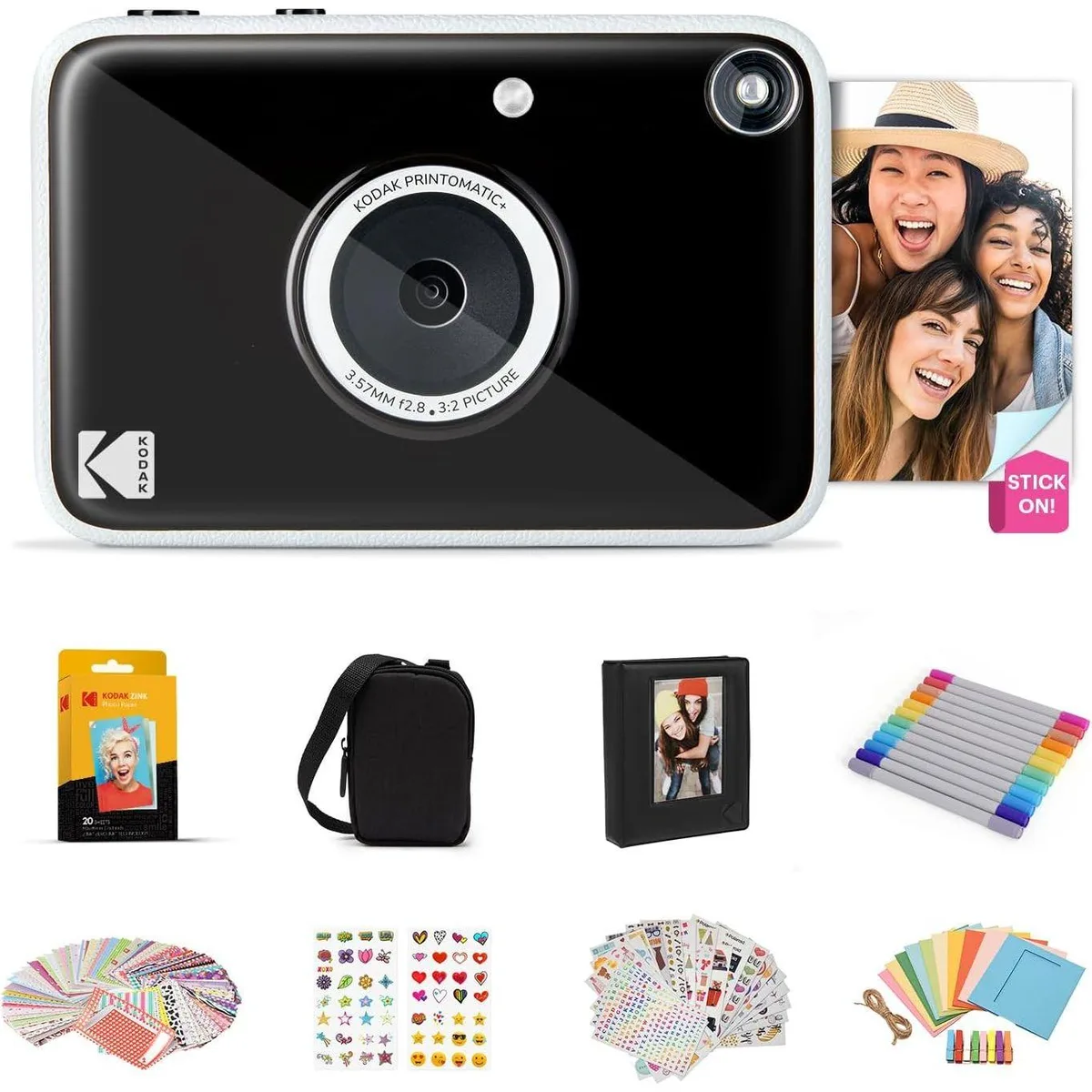 Kodak Kodak Printomatic+ 10MP Instant Film Camera Gift Bundle 20pk Blue — product photo