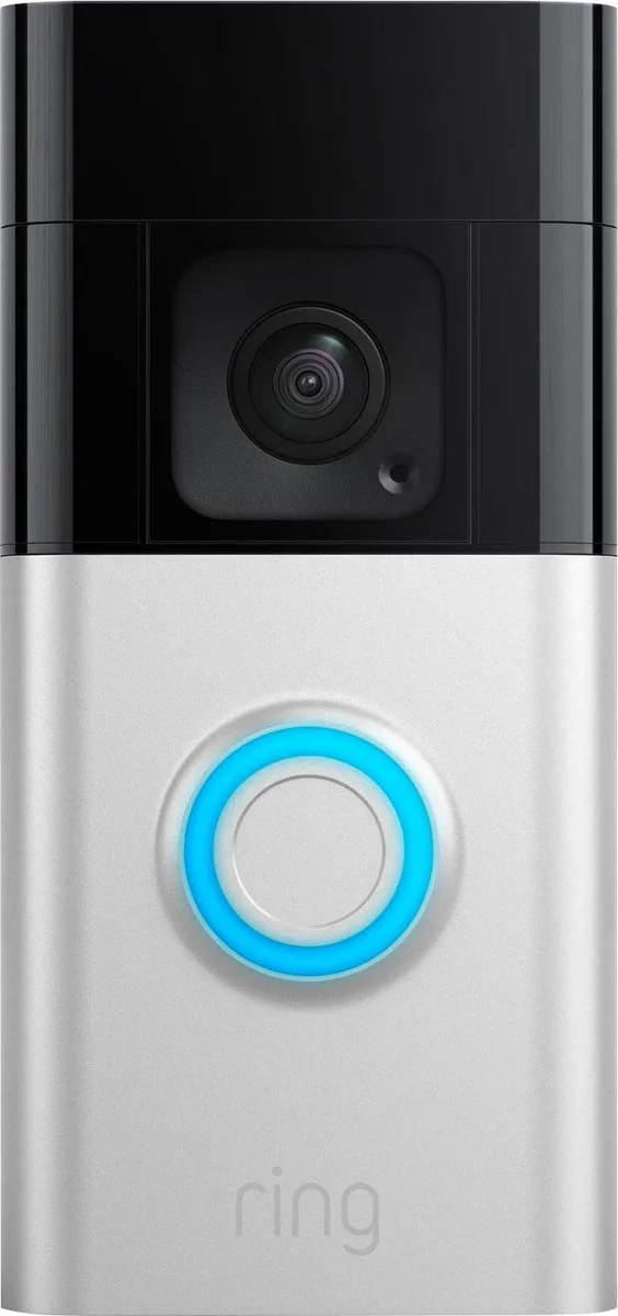 Ring Ring Battery Doorbell Plus Video Recorder 1536p Satin Nickel — product photo