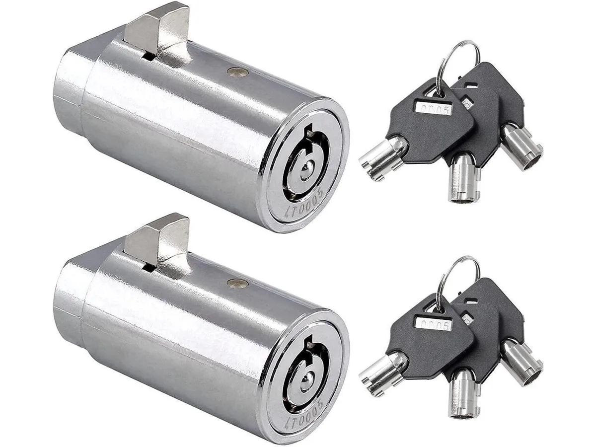 BONAEVER BONAEVER Vending Machine Lock Set 2pcs 6 Keys — product photo
