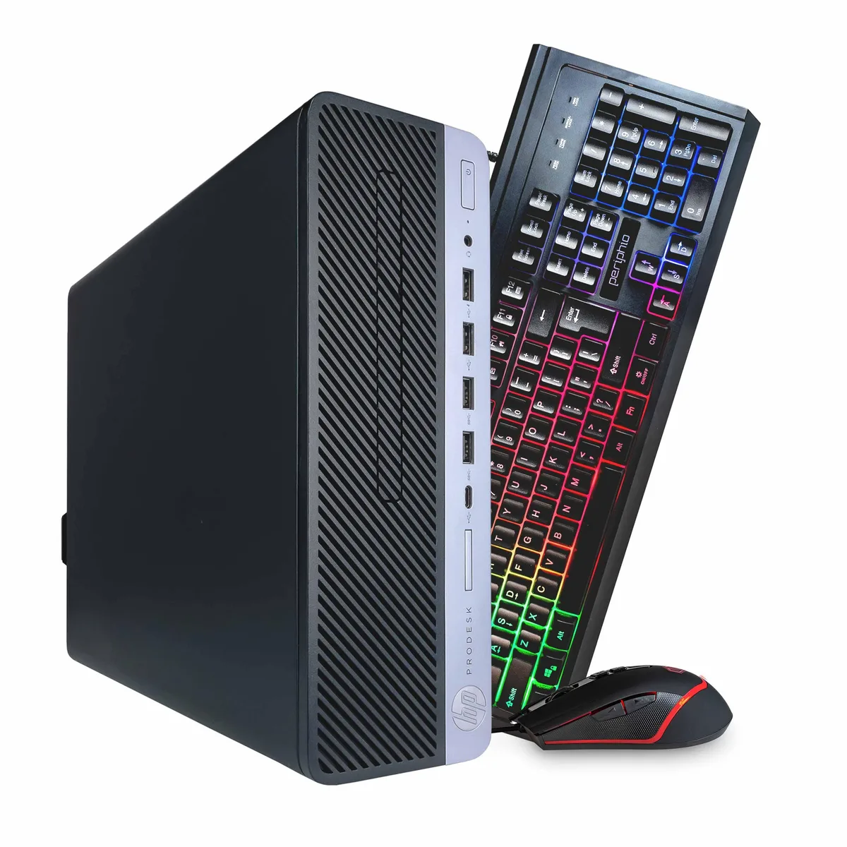 HP HP ProDesk 600 G4 Desktop PC Intel Core i7-8700 16GB DDR3 500GB SSD Windows 11 Pro — product photo